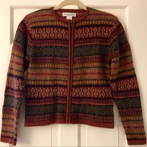 Dress Barn Zippered Sweater/Jacket